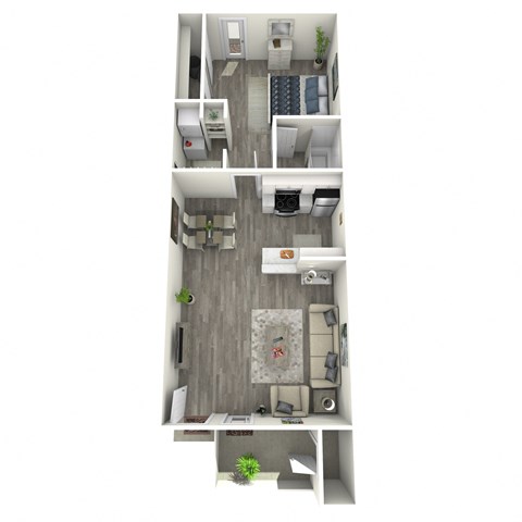 our apartments showcase a flexibility with our floor plans